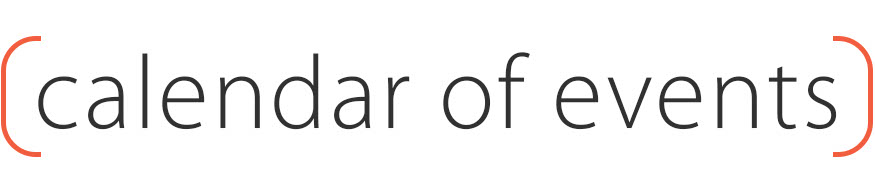 Calendar of Events