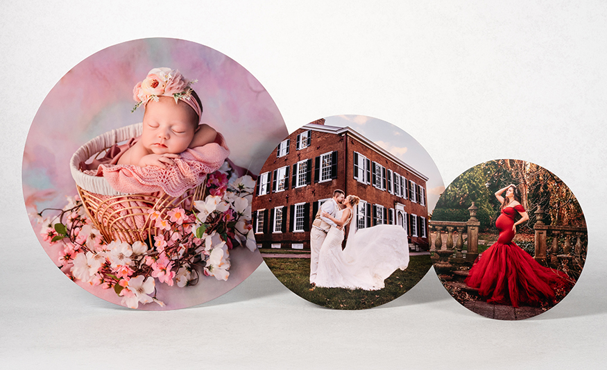 Circle Metal Prints