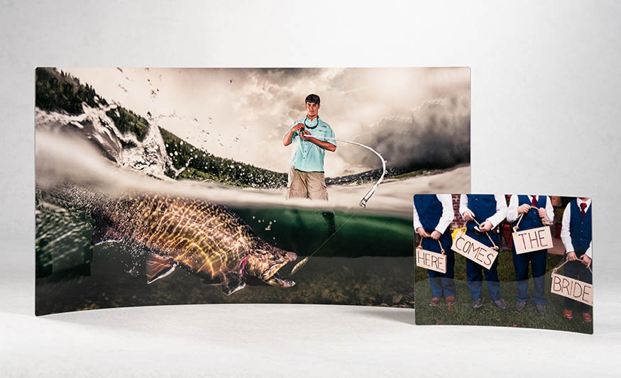 Curved Metal Prints
