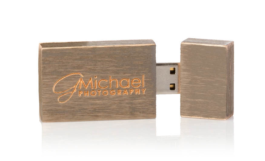 Vintage Wood USB Drives