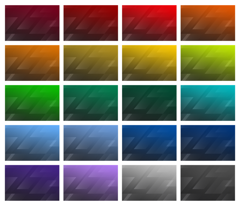Incline color options