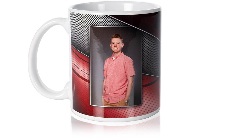 ceramic photo mug