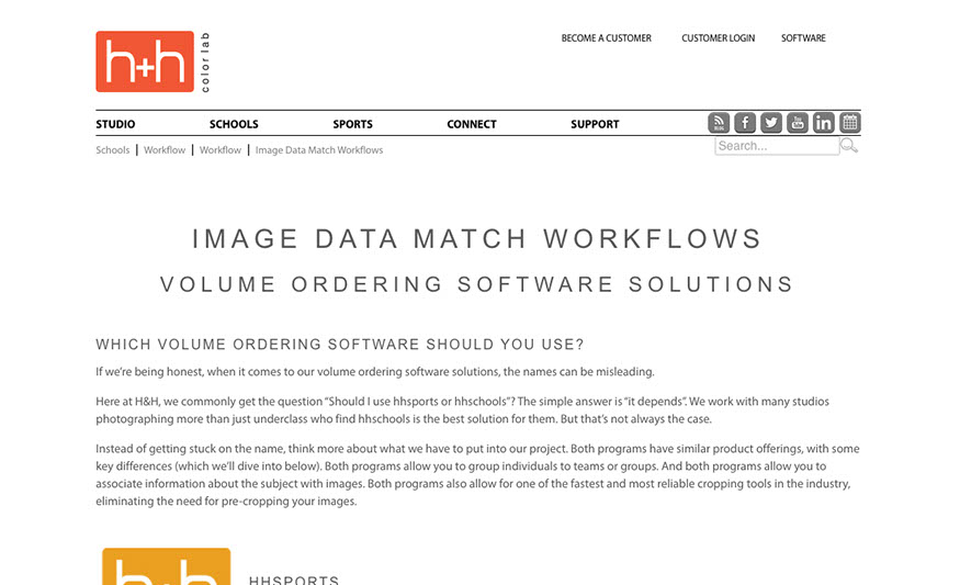 Image Data Match Workflow