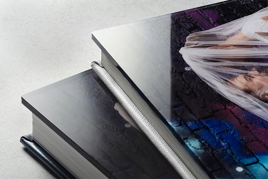 Acrylic Cover Photo Albums - Premium Layflat Acrylic Photo Albums