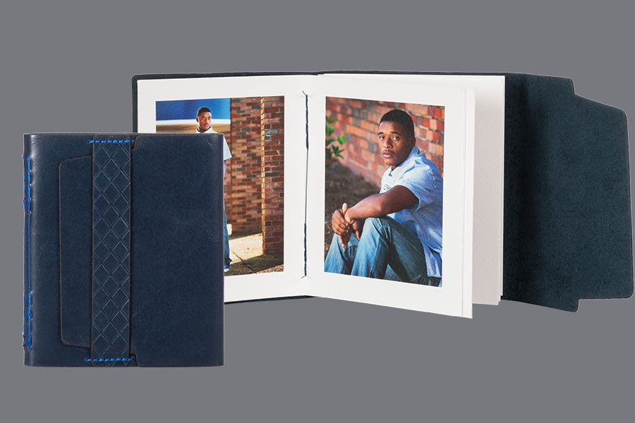 Diamonds leather wrap albums