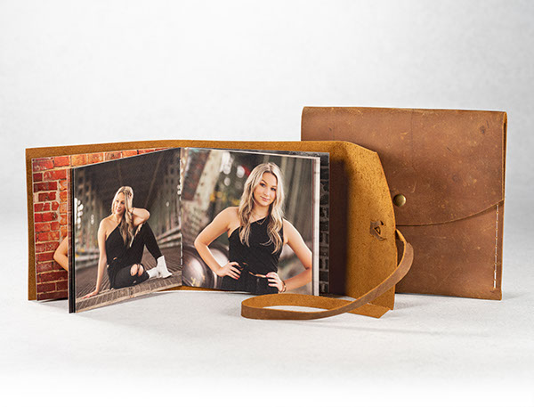 rustic & urban leather wrap albums