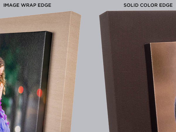 Gallery Wrap Edge Options