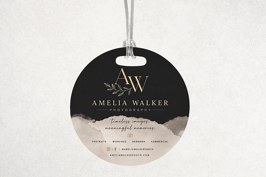 Circle Bag Tags